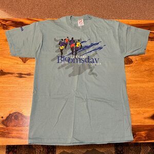 Vintage 90s Deadstock Bloomsday Race Finisher Green T-Shirt 1999 - Adult Large